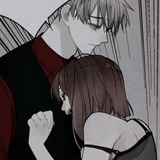 couple anime, bel anime, dessins d'anime, personnages d'anime, beaux couples d'anime