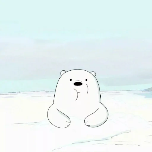 l'orso bianco è carino, icebear we bare bears, bianco tutta la verità sugli orsi, orsi bare bears orso bianco, orso bianco siamo orsi ordinari