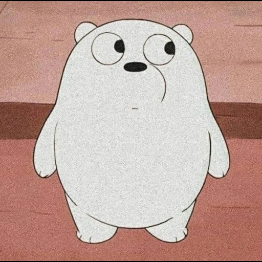 der kleine bär weiß, die stimmung der meme des lebens, ice bear we bare bears, we nackter bär eisbär, eisbär die ganze wahrheit über bären