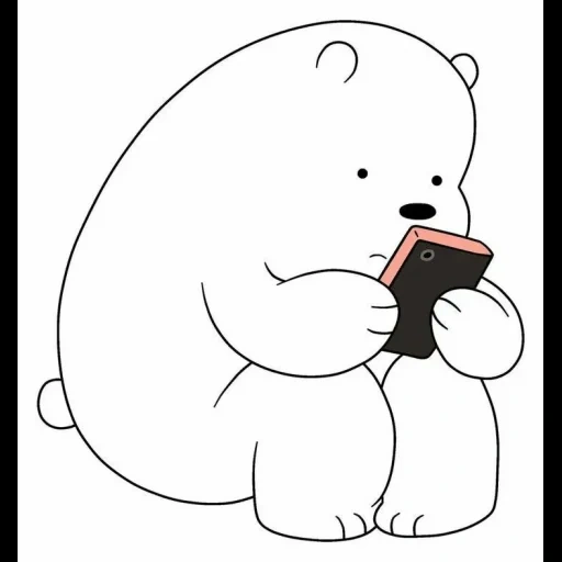 splint, cubs are cute, bear is funny, icebear we bare bears, ice bear we naked bear wallpaper