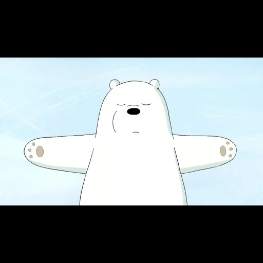 polar bear, polar bear meme, polar bear cartoon, we ordinary bear white, we are ordinary bears with white smiles