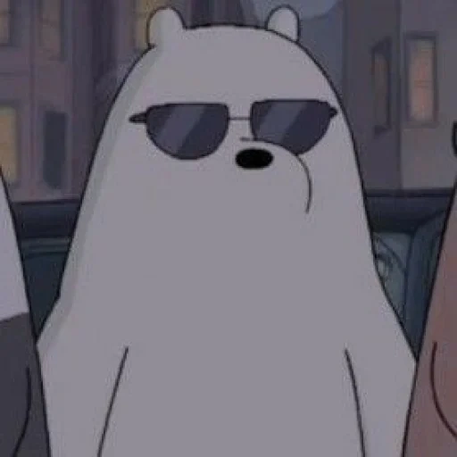 anime, der hund, das dog meme, die ganze wahrheit über den bären, ice bear we bare bears