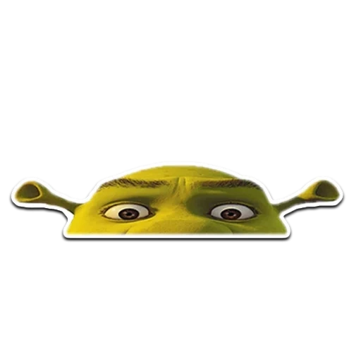 shrek, les oreilles de shrek, shrek face, shrek head, shrek pour toujours