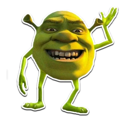 shrek, mème shrek, shrek shrek, shrek wazowski, shrek mike wazowski