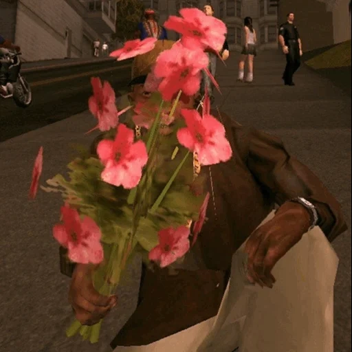 flowers, gta san, flowers 2022, flower pot, grand theft auto san andreas
