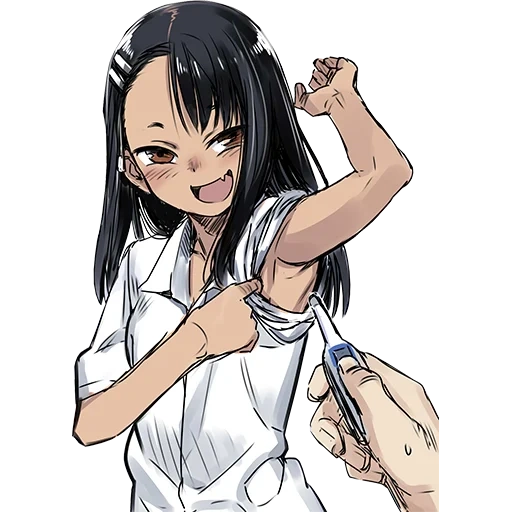 nagatoro san, hasa nagatoro, divertido el nagatoro, anime de nagatoro san, no se burle