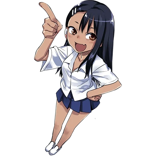 nagatoro, yuki nagatoro, langschwanzfalke, naoto nagataki, changtuo charakter