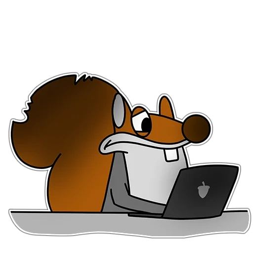 esquilo vermelho, proteína de dublagem, esquilo no computador, dublagem de esquilo