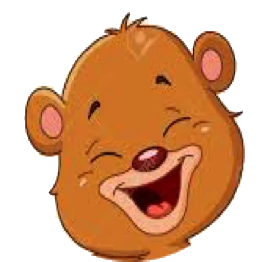 junge, tragen, lustiger bär, clipart bear, cartoon bear cub