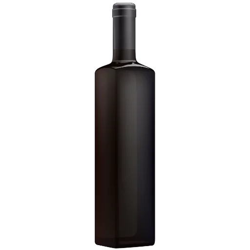 botella, botella, una botella de vino blanco, botella negra, botella