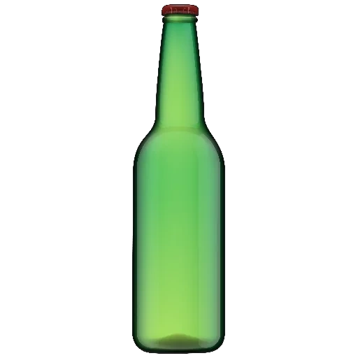 garrafa, uma garrafa de cerveja, garrafa de cerveja, garrafa de cerveja verde, garrafa longa de 0.5 kpn