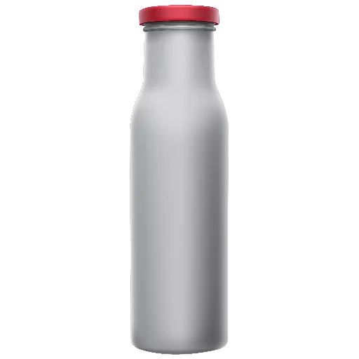 bottiglia 600 ml, bottiglia bianca, bottiglia di alluminio, pulp termico wr-8339 500 ml, bottiglia di vuoto del tubo termico da 500 ml