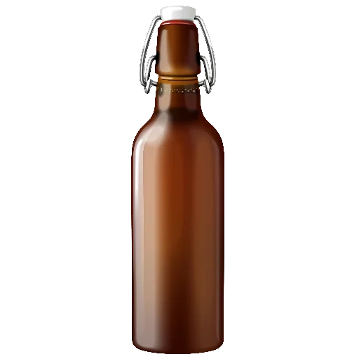 botella, una botella de cerveza, botella de cerveza, botella de cerveza vacía, botella de vidrio 1l con corcho