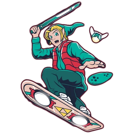 skateboard, snowboard, pemain ski, pola papan ski, vektor gunung snowboarder