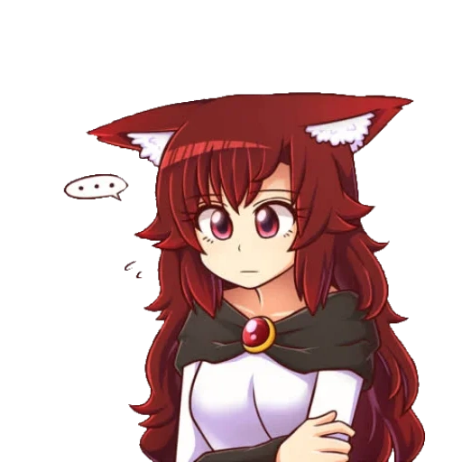 ragazza con orecchie, progetto touhou, kagerou imaizumi, wool miwol touhou, wool imaizumi kagerou