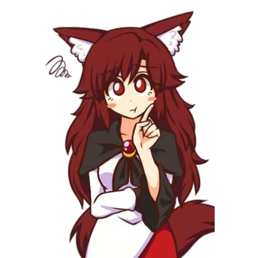 the girl, anime art, kagerou imaizumi, wool imaizumi kagerou, kagerou imaizumi meme