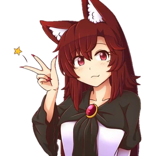 chica con orejas, imaizumi kagerou, oreja de niña de animación, wool imaizumi kagerou, touhou project kagerou imaizumi y wakasagihime