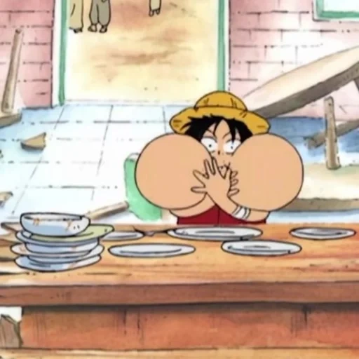 van luffy, manki d luffy, engraçado luffy, van pis luffy, momentos engraçados de luffy