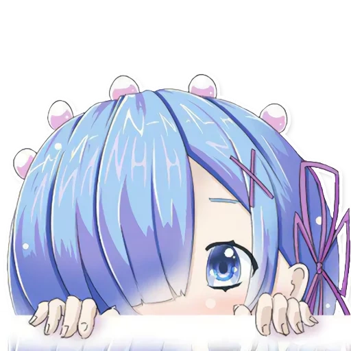 ре зеро, rem аниме, няша аниме, ре зеро рем, re zero rem