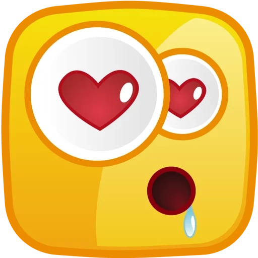 emoji, emoji, emoji, heart-shaped smiling face, emoji