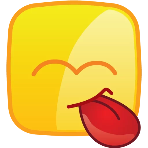 emoticon di emoticon, faccina sorridente lingua, emoticon di emoticon, lingua sorridente, linguaggio sorridente insoddisfatto