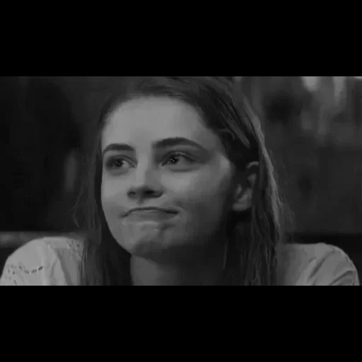 cara, tessa, mujer joven, humano, tessa young