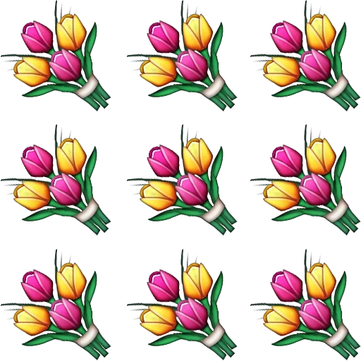 цветы рисунок, эмодзи тюльпан, тюльпаны клипарт, тюльпаны красивые, наклейка тюльпаны