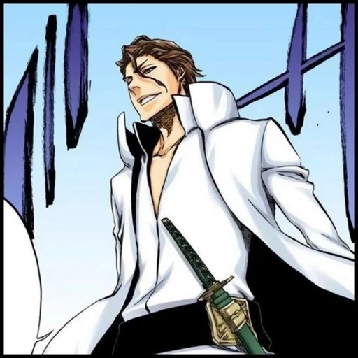 блич, aizen, блич айзен, aizen sosuke, аниме персонажи