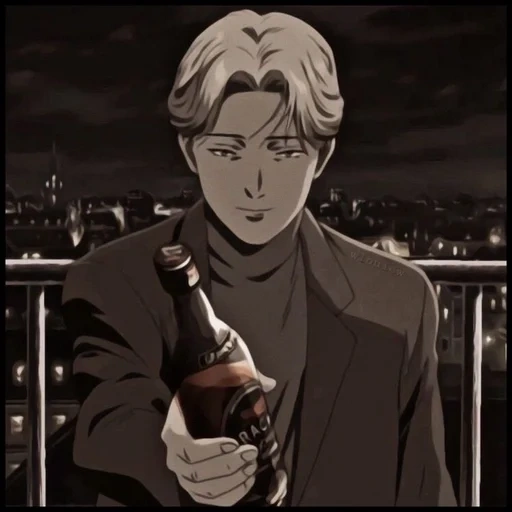 германия, манга аниме, йохан либерт, johan liebert, стиль аниме монстр йохан