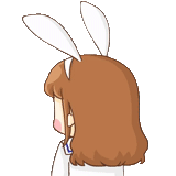 chibi, anime rabbit, anime lucu, anime bunny, gambar anime