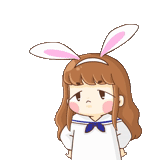 linie, chibi, anime bunny, anime chibi rabbit, süße anime kaninchen chibi