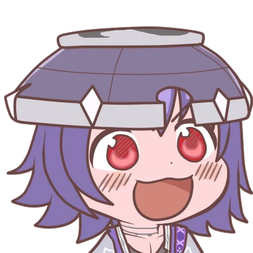 chibi, anime, arts anime, anime characters, gyate gyate touhou