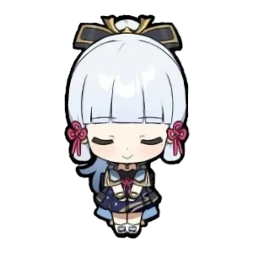 ayaka, ayaka chibi, ayaka genshen, deus sato mingxiang, ayaka genshin em chibi