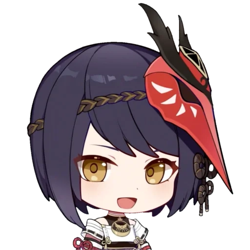 chibi, general leiden shogun, genshin chibi, bem zugenshen