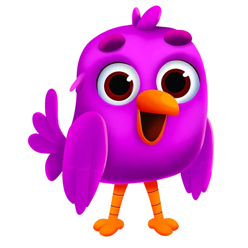 ein spielzeug, dream explosion, violet bird, violettes vogel des cartoons, neue böse vögel angry birds reise