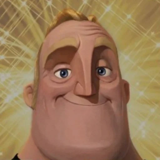 mr incredible meme, canny mr incredible, incredibile signor incredibile, sig incredibile diventando astuto, mr incredible diventa un modello inquietante