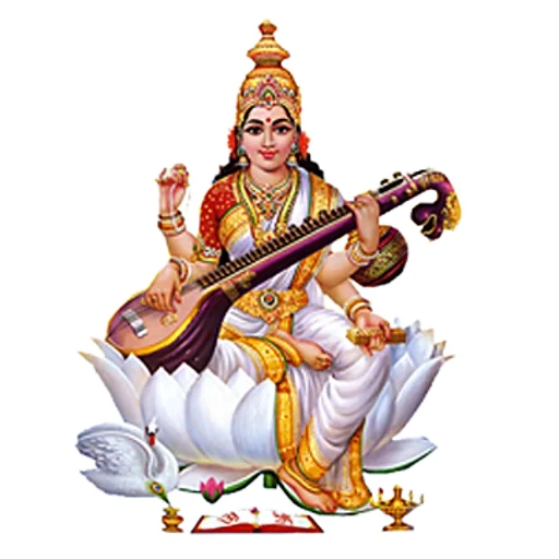 сарасвати, ганеша бог, индийские боги, сарасвати богиня, эмблема сарасвати