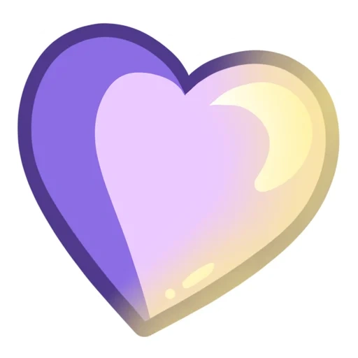 cuore emoji, il cuore di emoji, il cuore è viola, emoji purple heart, l'emoji è un cuore viola