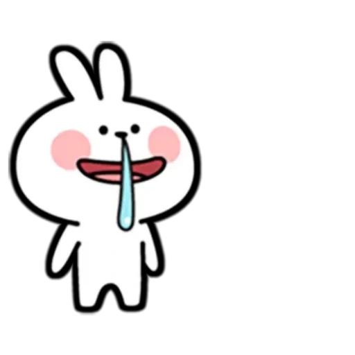 kelinci kecil, kelinci, kelinci vasap, spoiled rabbit, line friends cony