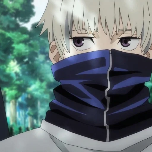 anime, anime, die schlacht des anime, anime charaktere, inumaki toga maske