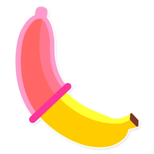 banana, banane, banana von, taglio della banana, preservativo alla banana