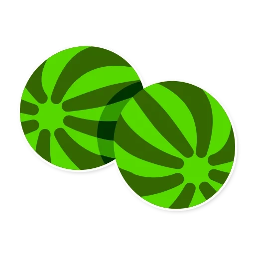 vetor de melancia, melancia verde, melancia clipart, desenho de melancia verde
