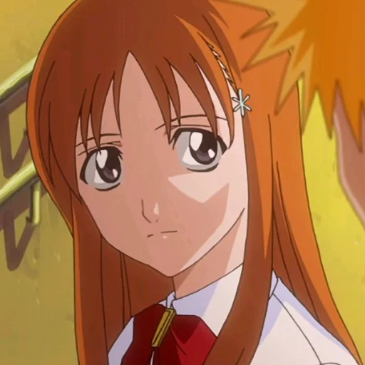 orichima, orihime inoue, orihima inoue, orihime inowe smile, capturas de pantalla de orihime inoue