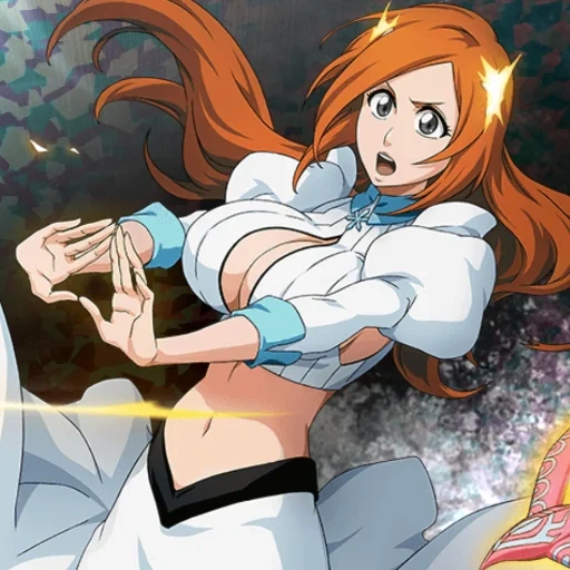 aurichme, tsumi inoue, flash d'orishim inoue, orihime blich brave soul