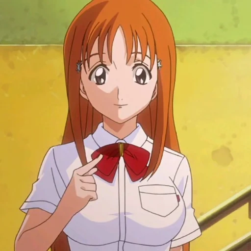 blich, orihime inoue, ichigo kurosaki, blich subtitles 306, orihime inoue screenshots