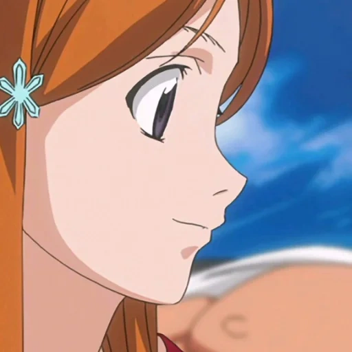 aurichme, tsumi inoue, inoue orihime facial, flash d'orishim inoue, capture d'écran de orihime inoue