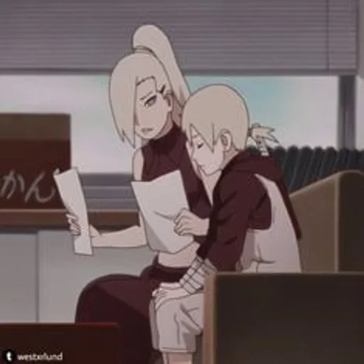 naruto, anime characters, boruto academy, ino yamanaka boruto, boruto next generation naruto