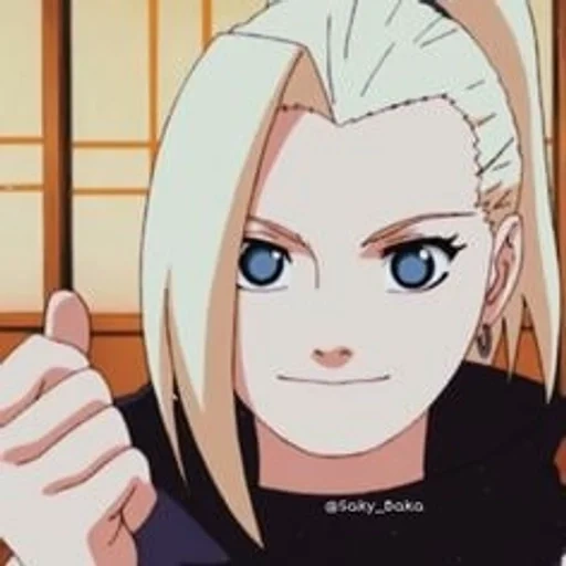 naruto, yamanako ino, ino naruto adult, ino yamanaka season 1, ino yamanaka is an adult