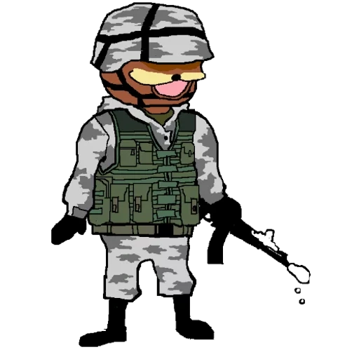 soldier, military, people, soldier spurdo, cartoon special forces