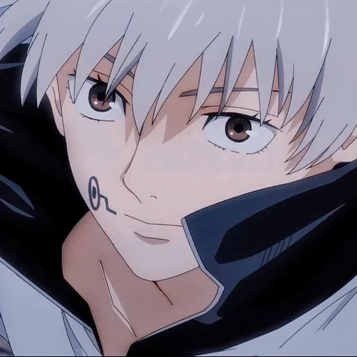 kaneki, cartoon animation, idita animation, anime boy, cartoon character